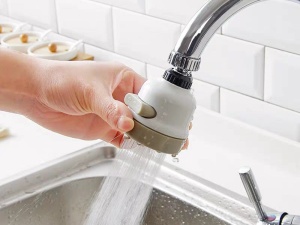 Extensie adaptor tip dus pentru baterie chiuveta bucatarie - rotativ - Img 4