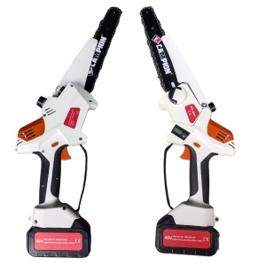 Fierastrau electric cu lant, Campion CMP1699, lama de 20cm, 2 acumulatori de 48V/8000mAh - Img 5