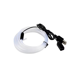 Fir RGB lumina ambientala auto, Lungime 3m, Alimentare cu mufa USB, 7 culori - Img 3
