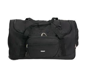 Geanta de Voiaj tip troler, poliester, 2 roti, 86.9L, 71x34x36 cm, negru - Img 3