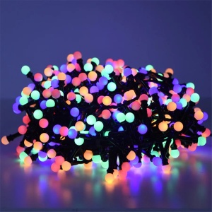 Instalatie de Lumini cu 300 LED-uri RGB, 15m Lungime, cu Lumina Calda/Rece/Multicolora - Img 5