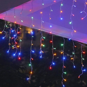 Instalatie Luminoasa Solara, Lumina Alba Calda-Rece si Multicolora, 320 LED-uri, Telecomanda, 12m - Img 6