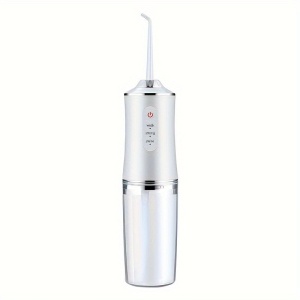 Irigator oral pentru dus bucal, 4 accesorii si 3 moduri curatare, Capacitate 220mL - Img 1