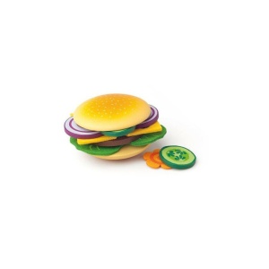 Joc de preparat hamburger din lemn cu toate accesoriile incluse - Img 2