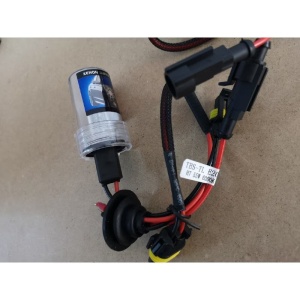 Kit de 2 becuri auto cu Xenon H7 HID, 6000K, 55W, 12V, balast slim, faza scurta, lunga, ceata, alb-rece - Img 5