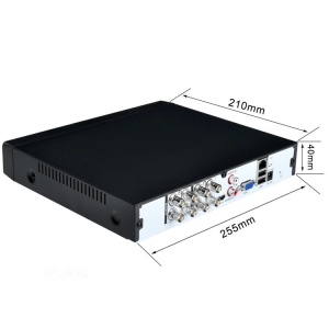 Kit de supraveghere cu DVR recorder si 4 camere CCTV AHD ccu fir, IP66, HD, 720P, IR, pentru interior sau exterior, alb - Img 6