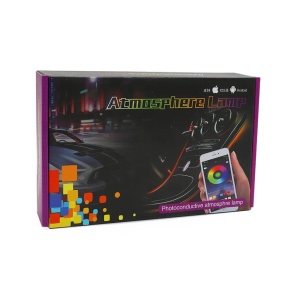 Kit lumini ambientale auto, RGB, 18 in 1, fir flexibil, aplicatie, bluetooth si telecomanda - Img 12