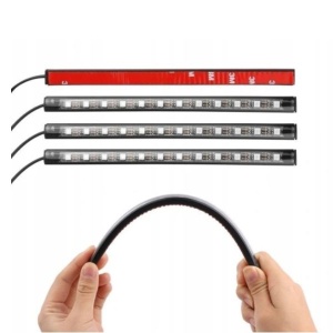 Kit lumini auto 48 LED-uri, Iluminare RGB, Control cu telecomanda - Img 8