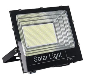 KIT Proiector 200w LED DIMABIL JORTAN cu Panou Solar INDIVIDUAL si Telecomanda - Img 4