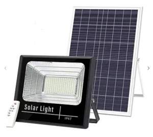 Kit proiector solar 100w cu telecomanda HA - Img 1