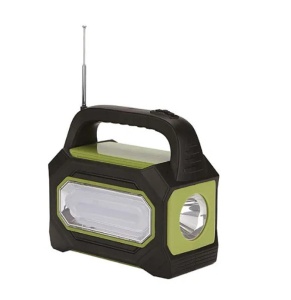 Kit solar camping GD-8073 Radio FM USB lanterne powerbank 3 becuri led - Img 5