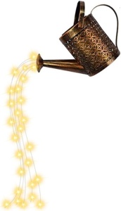 Lampa cu incarcare solara in forma de stropitoare pentru gradina - Img 2