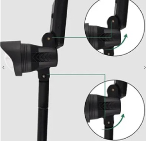 Lampa Solara cu LED rezistenta la apa panou deasupra pentru gradina - Img 3