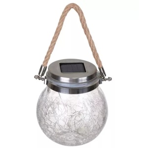 Lampa solara Led model Borcan Andowl Q-TL60, Lumina colorata, Senzor de lumina - Img 2