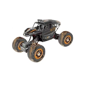 Masinuta RC Scurry Climbing, 27mHz, Scara 1:14, pentru copii 3 ani+, 27x15.5x14.5cm, negru-portocaliu - Img 4