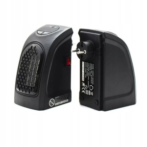 Mini aeroterma electrica, Putere 400W, Oprire automata dupa 12 ore, Negru - Img 6