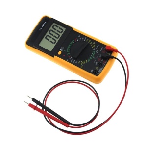 Multimetru digital DT-9205A cu carcasa antisoc, cu 2 sonde de testare - Img 8