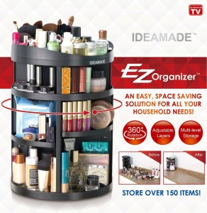 Organizator Rotativ pentru Machiaj si Depozitare Cosmetice EZ 360° - Img 5