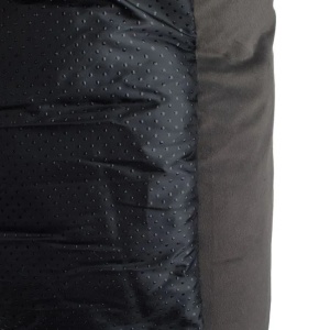 Pat pentru caini cu imitatie de blana, Dimensiuni 61x49x18cm, Bej-negru - Img 4