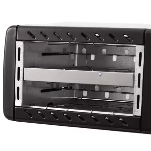 Prajitor de paine, RAF R263, 650 W, pentru 2 felii, 6 trepte de prajire, 21x10.5x17 cm, negru - Img 5