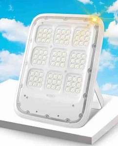 Proiector Solar TY 100W cu Panou Solar Separat si Telecomanda, Alb - Img 2