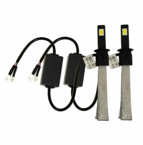 Set 2 becuri F2 LED H7, 60W, 3200LM, 6500K Can-bus, montare simpla si rapida - Img 1