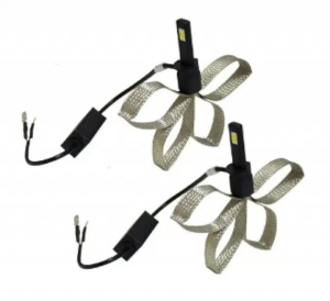 Set 2 becuri F2 LED H7, 60W, 3200LM, 6500K Can-bus, montare simpla si rapida - Img 2