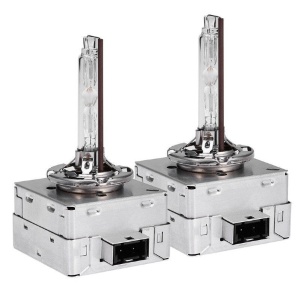 Set 2 becuri xenon D3S 35W, lumina alb-rece, 6000K, 3200LM, flansa metal - Img 4