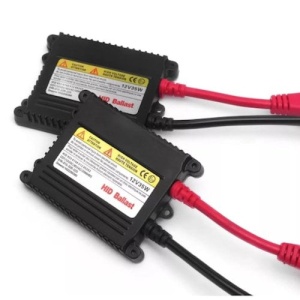 Set 2 Becuri Xenon H7 6000K cu Balast Slim Premium - Alb-Rece, 12V, 55W - Img 2