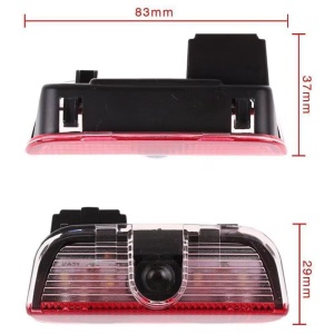 Set 2 lampi LED pentru portiera auto compatibil cu logo VW - Img 4