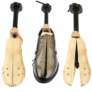 Set 2 Sanuri Pentru Largit si Alungit Pantofi, Welora®, Universal, Unisex, Calitate Premium, Calapod din Lemn cu Arc, Marimea 38-41 - Img 5