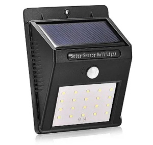 Set 5 Lampi Solare BRIGHT 30 LED cu Senzor de Miscare si Lumina 1 Mod ILUMINARE - Img 4