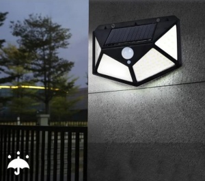 Set 6 Lampi Solare ULTRA 100 LED cu Senzor de Miscare si Lumina 3 Moduri ILUMINARE - Img 3