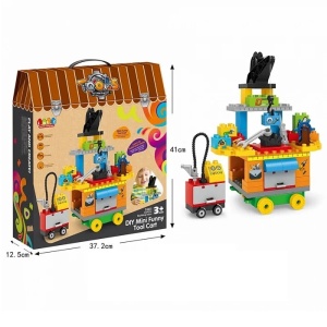 Set Constructii Bancul de lucru cu scule, cu 61 piese, pentru copii de 3 ani+, multicolor - Img 7