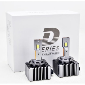 Set cu 2 becuri conversie hid-led, D3S, 35W, 12.000LM, Canbus, miez din cupru, radiator aluminiu - Img 2