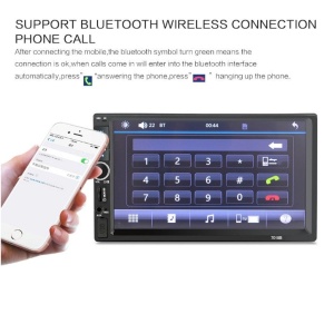 Sistem Media Auto MP5 cu Ecran Touch HD de 7", 7018B, Bluetooth, Telecomanda, Negru - Img 5