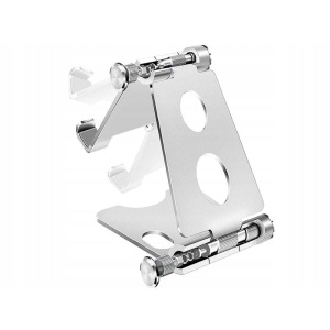Suport multifunctional pentru telefon si tableta, Argintiu - Img 4