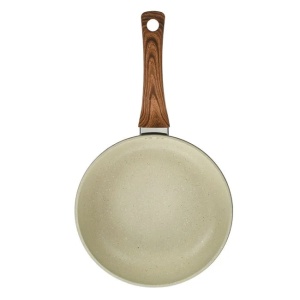 Tigaie antiaderenta, cu strat triplu de acoperire, diametru 24cm, verde - Img 1