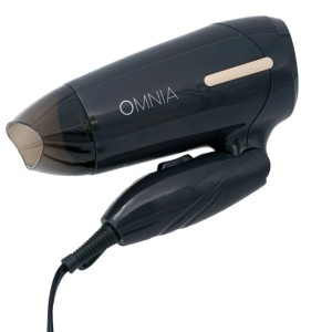 Uscator Par de calatorie OMNIA, Putere 1000W, 2 trepe de viteza si temperatura - Img 2