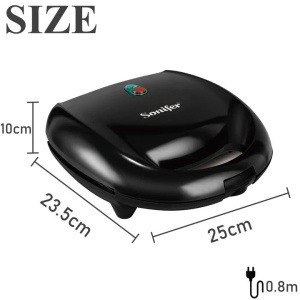 Aparat de prajit hotdog maker, marca SONIFER SF 6069, Putere 800W - Img 6