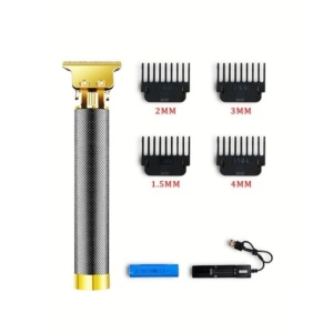 Aparat electric de tuns, pentru conturare, cu lama tip T, fara fir - Img 2