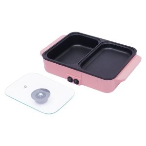 Aparat electric pentru gatit cu 2 suprafete - Putere1200 W - Img 3