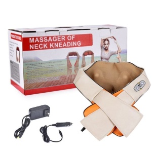 Aparat pentru masaj cervical cu infraroșu, bile si functie de incalzire, putere 24W - Img 4