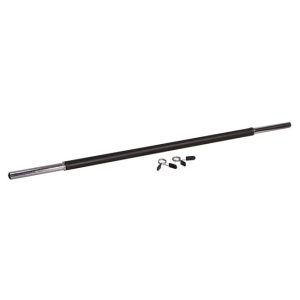 Bara pentru greutati F-25 cu coliere cu filet, greutate maxima 40kg, 1.2m, negru