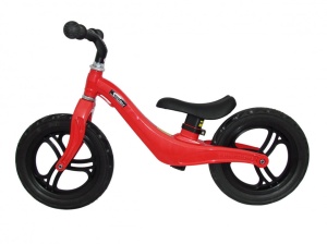 Bicicleta fara pedale pentru copii 2-5 ani, cu cadru de magneziu Divendi Sport UltraLight 2.9 Kg, rosu - Img 5