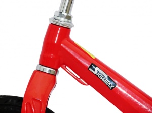 Bicicleta fara pedale pentru copii 3-5 ani, cu cadru de magneziu Divendi UltraLight 2.9 Kg, rosu - Img 7