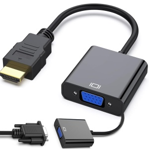 Cablu adaptor HDMI la VGA, cablu d-sub, plug and play - Img 5