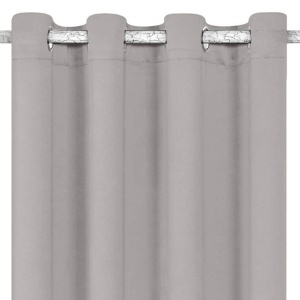 Draperie decorativa tip Blackout - nu lasa lumina sa treaca, Dimensiune 140x260 cm, Crem