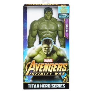 Figurina Avengers Hulk, dimensiune 30cm, verde-negru - Img 2
