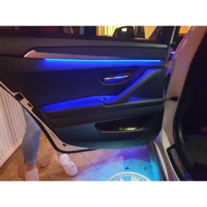 Fir lumina ambientala auto, neon RGB, control din aplicatie telefon, 6m lungime - Img 2